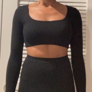 Black Re Ona Two Piece Set